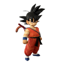 dbz petit goku rouge