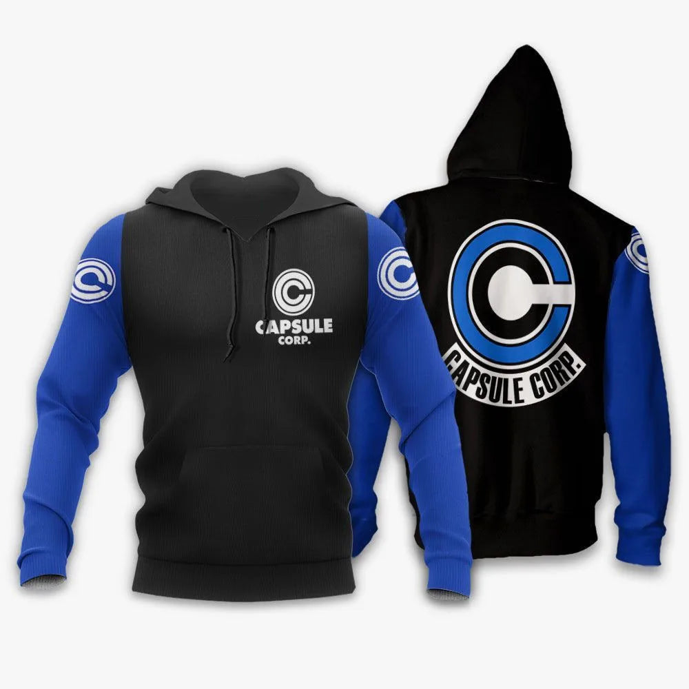 Capsule corp sweatshirt sale