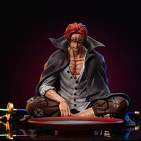 Figurine Shanks One Piece position méditative