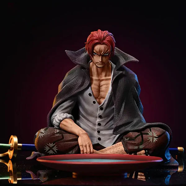 Figurine Shanks One Piece position méditative