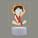 Lampe LED One Piece Luffy surpris