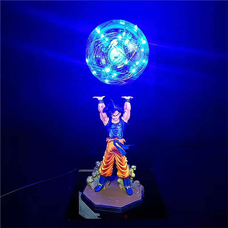 Dragon Ball Z Son Goku Blue LED Figure