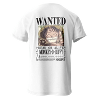 Luffy wanted t-shirt