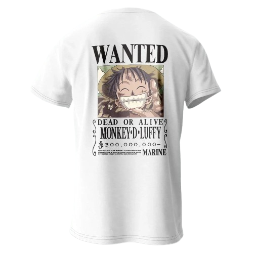 Luffy wanted t-shirt