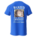 Luffy wanted poster t-shirt