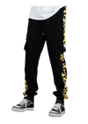 Pantalon Jogging One Piece Pirate King Jaune et Noir