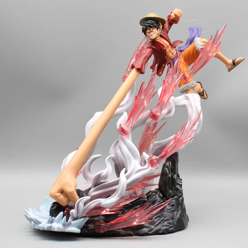 Figurine Luffy Attaque Gomu Gomu One Piece