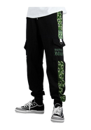 One Piece Jogging Pants Roronoa Zoro Green and Black