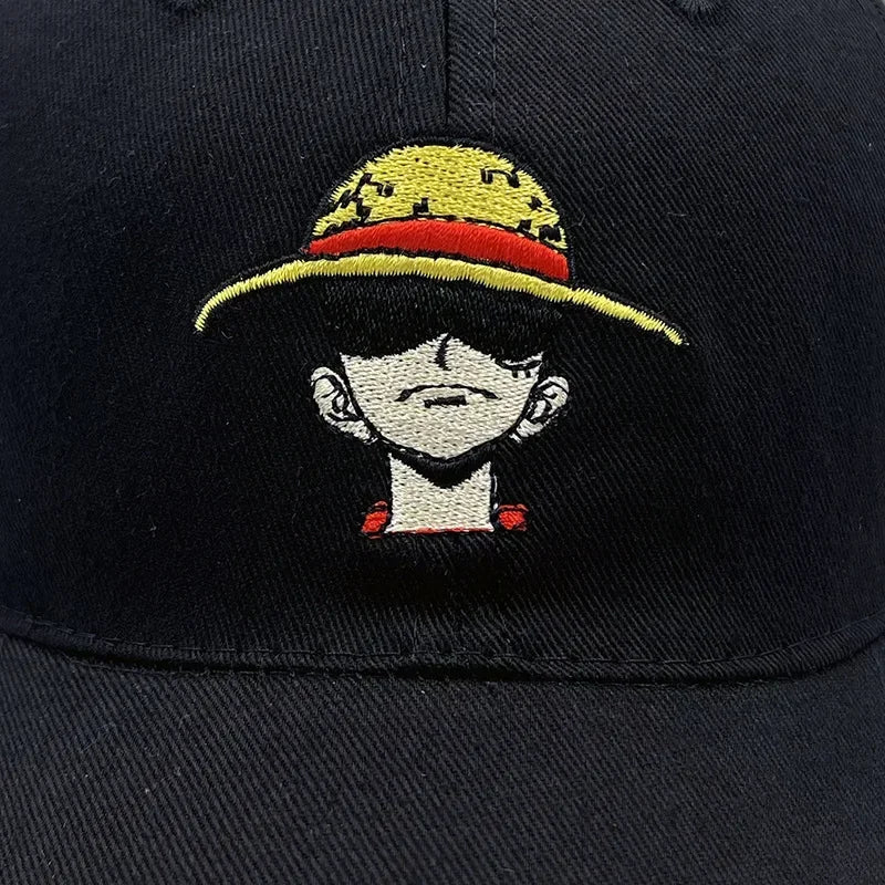 Casquette One Piece Monkey D. Luffy Minimaliste