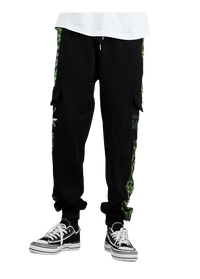 One Piece Jogging Pants Roronoa Zoro Green and Black