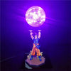 Dragon Ball Z Son Goku Purple Led Figure