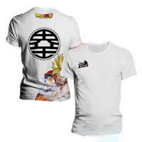 Dragon Ball Z Just Saiyan manga sports t-shirt