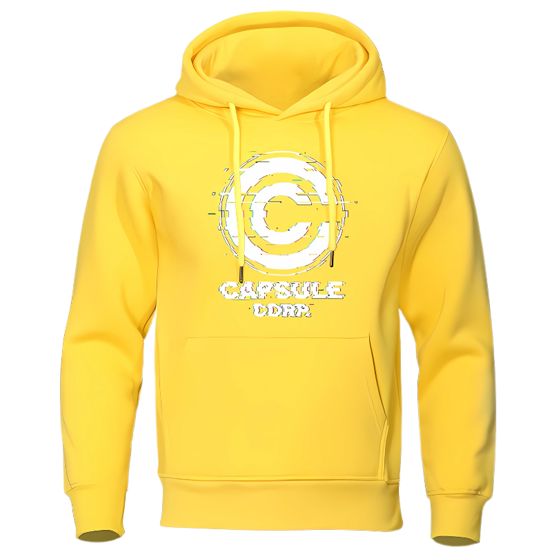 Sweat à capuche manga Dragon ball Z Capsule Corp.