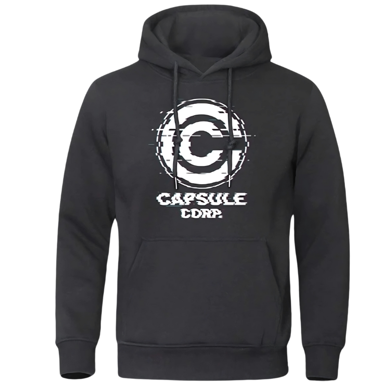 Sweat à capuche manga Dragon ball Z Capsule Corp.