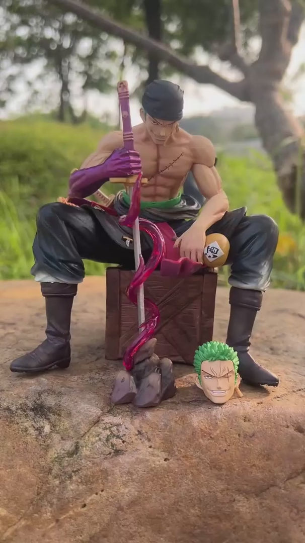 Figurine Zoro assis One Piece