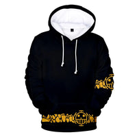 One Piece Trafalgar Law logo sweatshirt