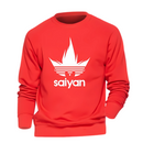 Pull Manga Rouge Adidas Dragon Ball Saiyan