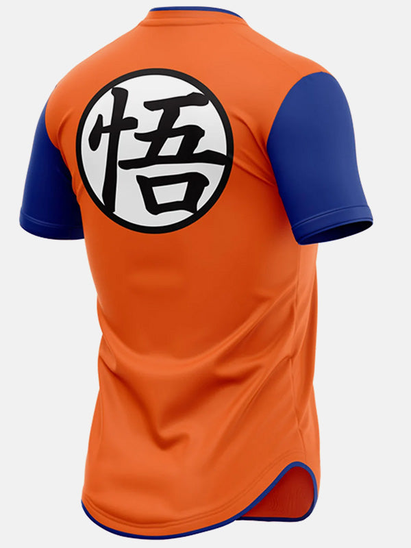 DBZ Kanji Go sports manga t-shirt