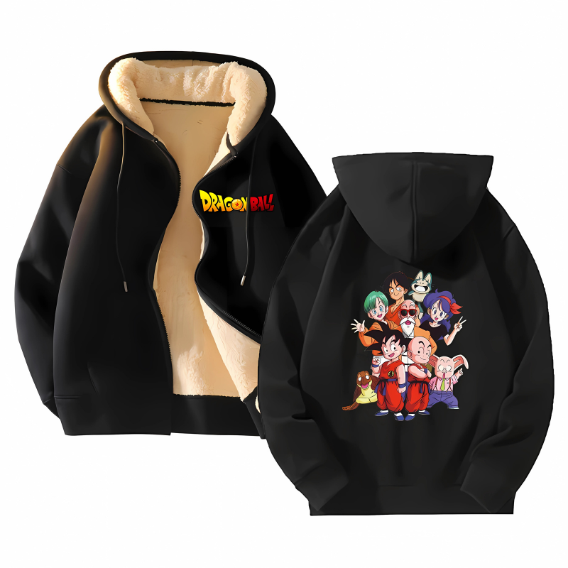 Veste polaire Dragon Ball Équipe Dragon Ball Originale