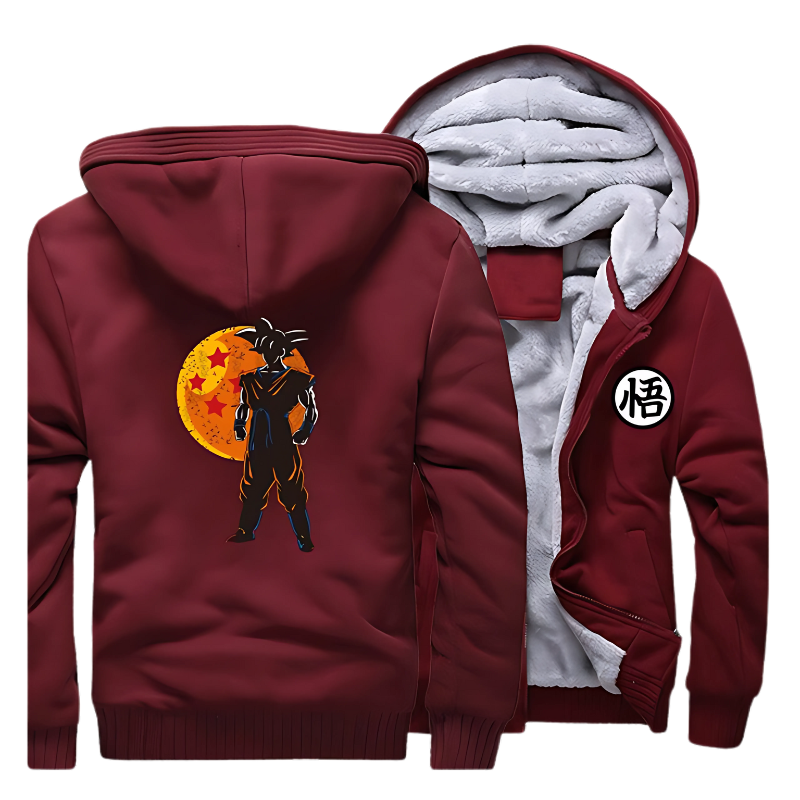 Veste polaire Manga logo DBZ Goku