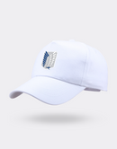 Casquette Attaque Des Titans logo Bataillon d'exploration blanche