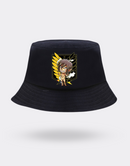 Bob Attack On Titan logo Baby Titan Exploration Battalion black and yellow