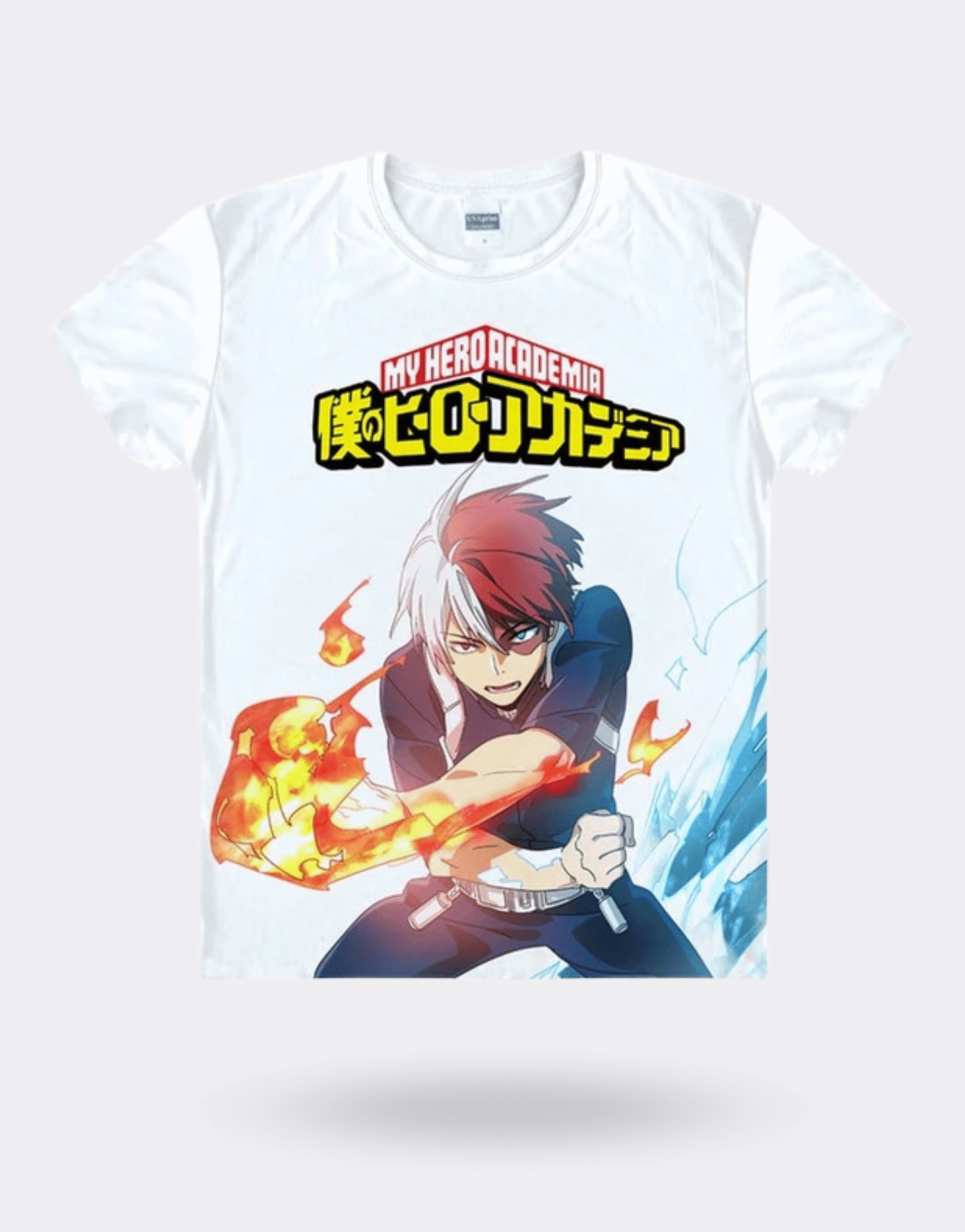 Manga T-shirt Shoto Todoroki My Hero Academia