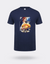 T-shirt One Piece Shanks bleu