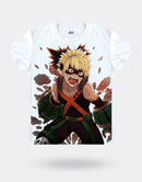 T-shirt Manga Katsuki Bakugo force My Hero Academia