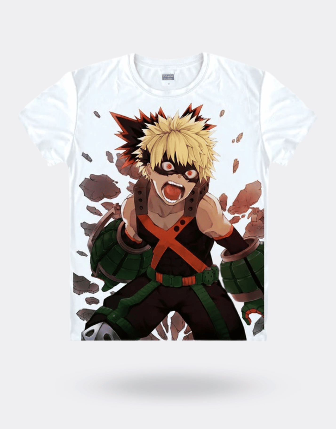 Manga Katsuki Bakugo Force My Hero Academia T-shirt