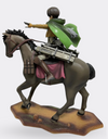 Figurine Attaque Des Titans Livaï sur son cheval (18cm)
