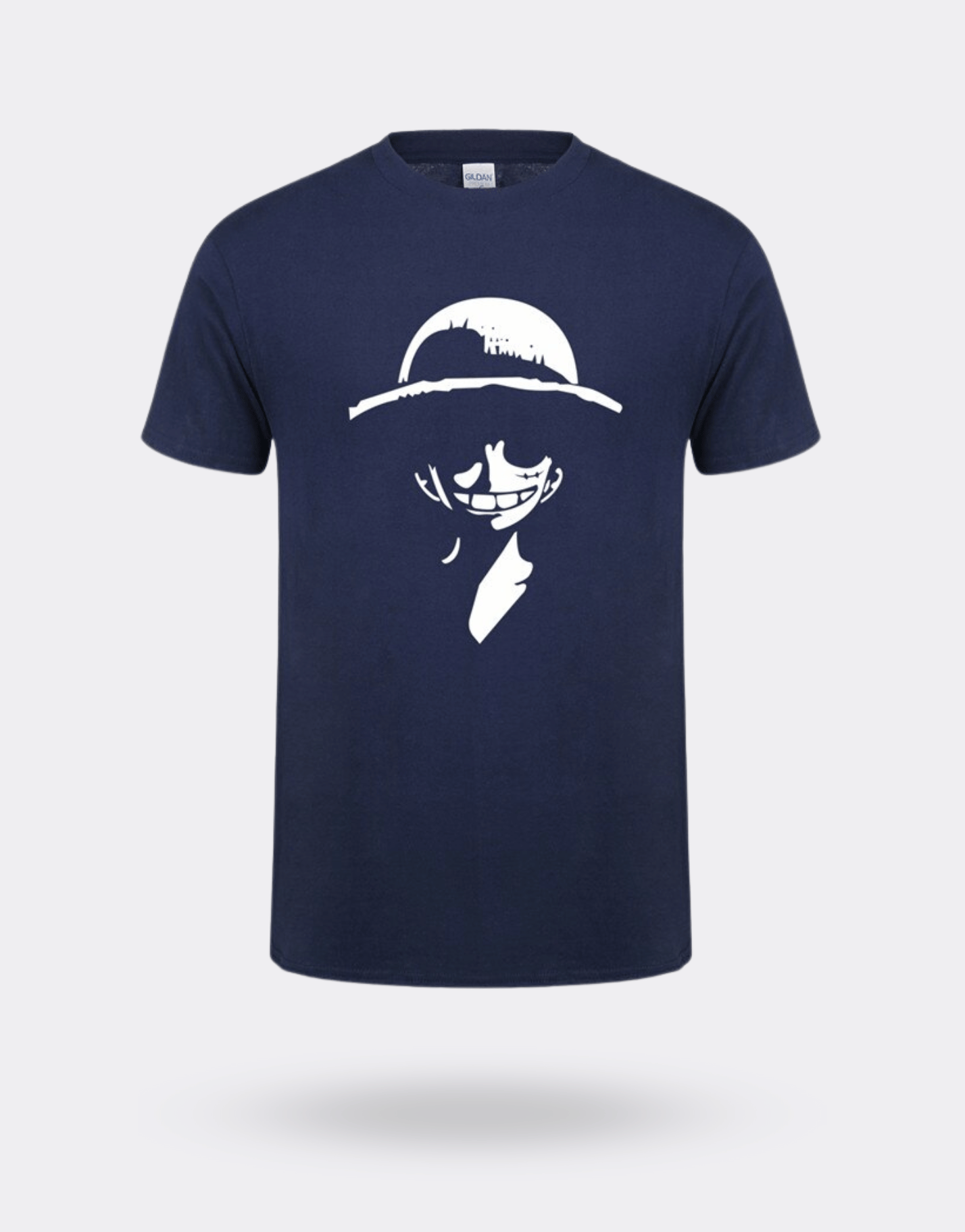 T-shirt One Piece luffy blanc et bleu