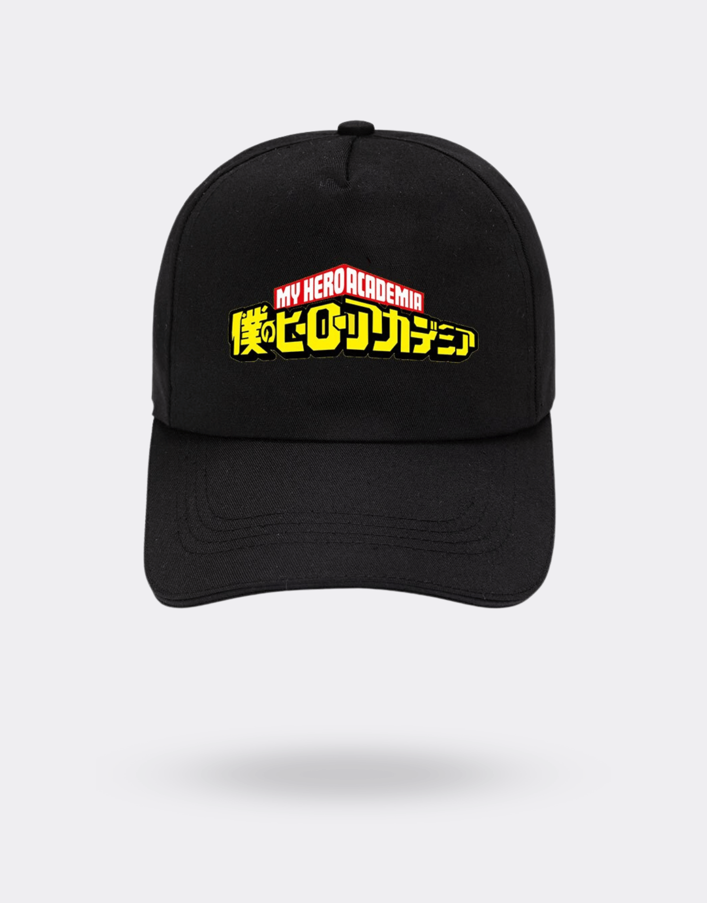 My Hero Academia Logo Printed Cap Yellow