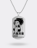 My Hero Academia Necklace with Momo Medallion