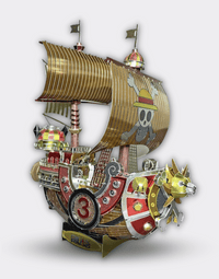 Figurine One Piece Bateau Pirate (20cm)