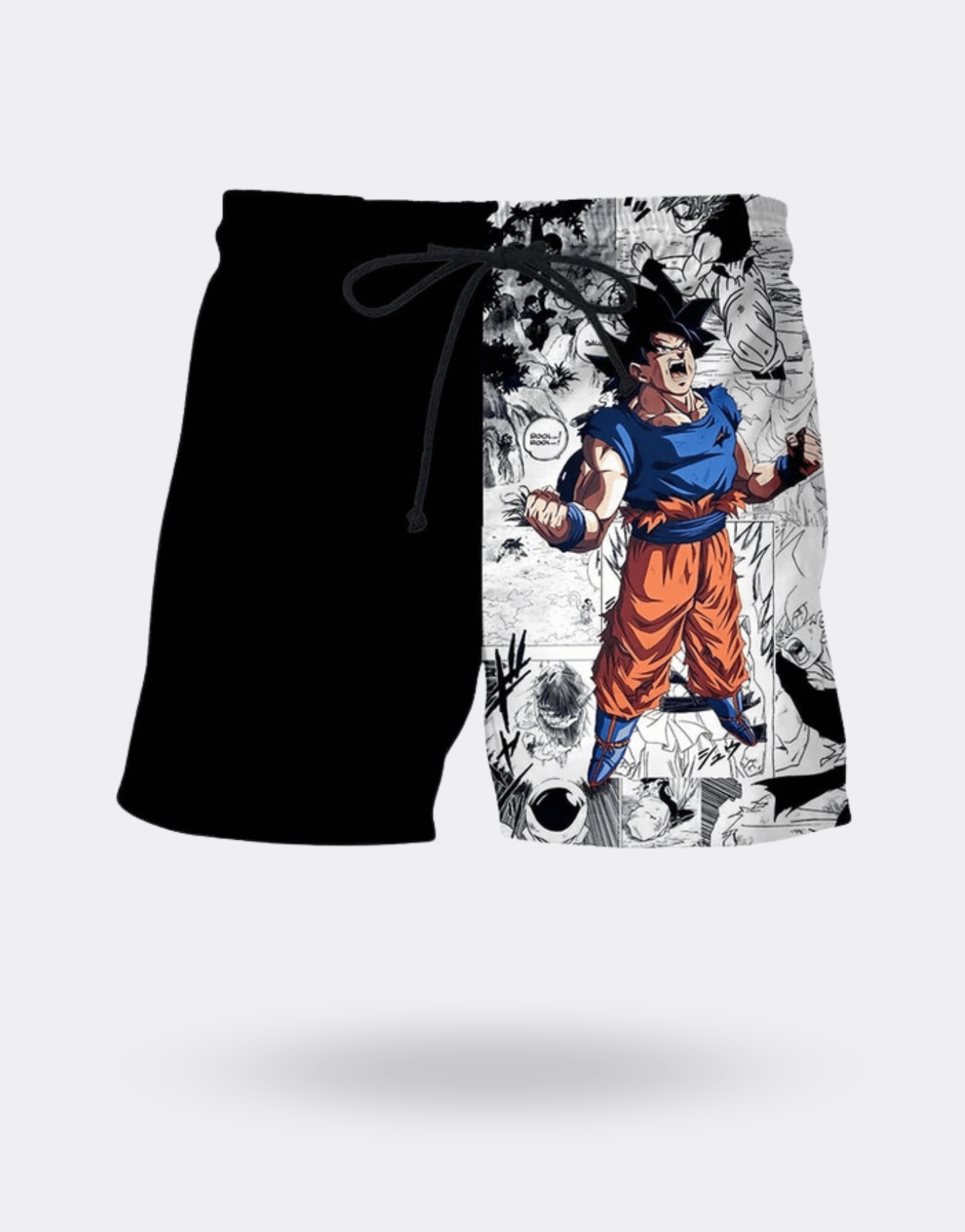 Short de bain manga DBZ Goku Saiyan