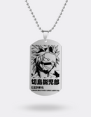 My Hero Academia Necklace with Eijiro Medallion