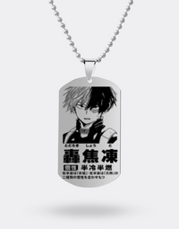 My Hero Academia Necklace with Shoto Medallion