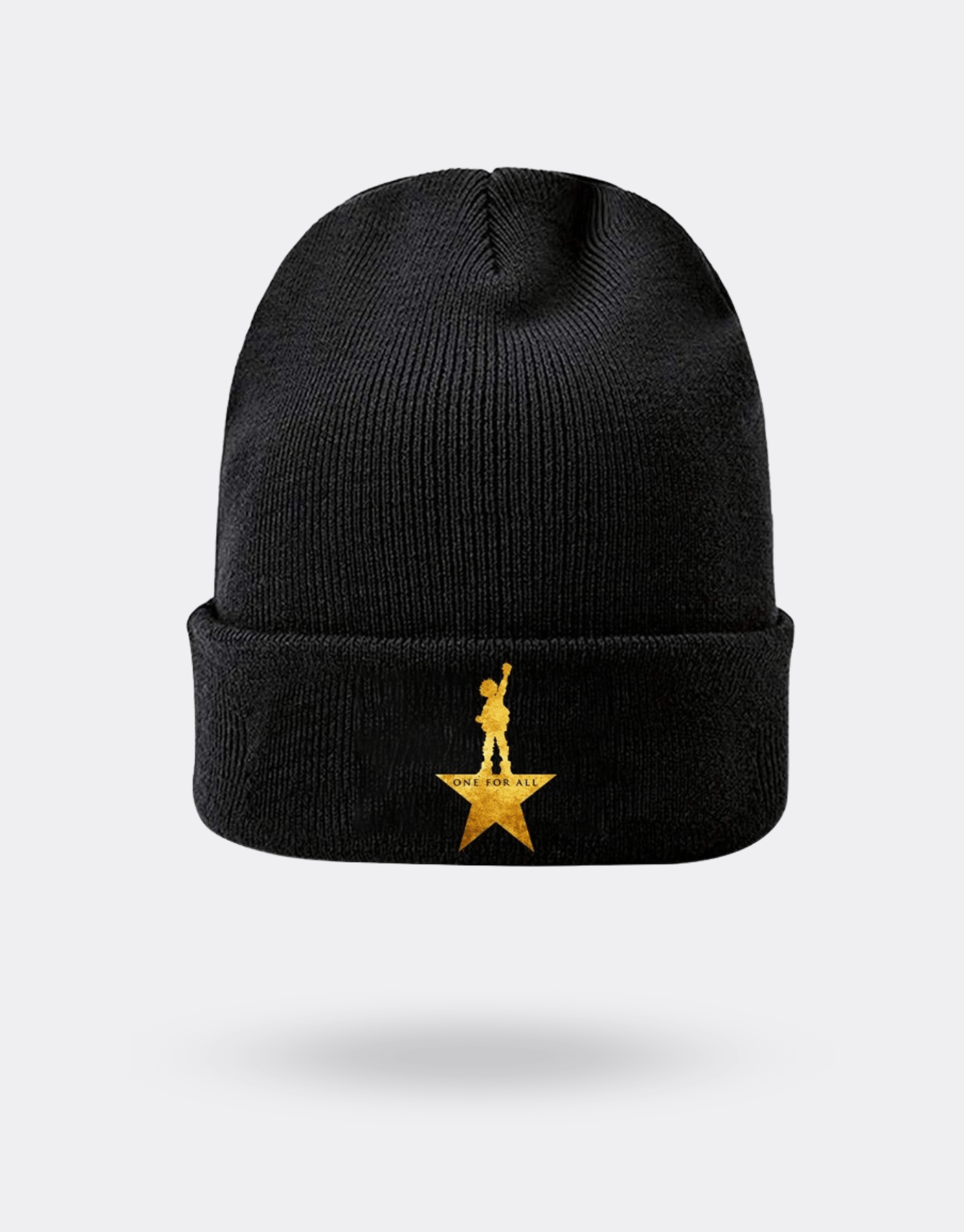 My Hero Academia Logo Gold Beanie