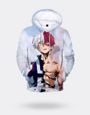 My Hero Academia Shoto white sweatshirt