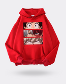 My Hero Academia Izuku x Shoto x Katsuki red sweatshirt