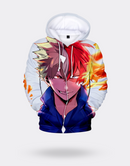 My Hero Academia Shoto and Katsuki white sweatshirt