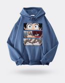 My Hero Academia Izuku x Shoto x Katsuki blue sweatshirt