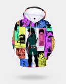 My Hero Academia Birthday Izuku Multicolor Sweatshirt