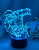 ATTACK ON TITAN 3D LED Lamp Titan Battleship