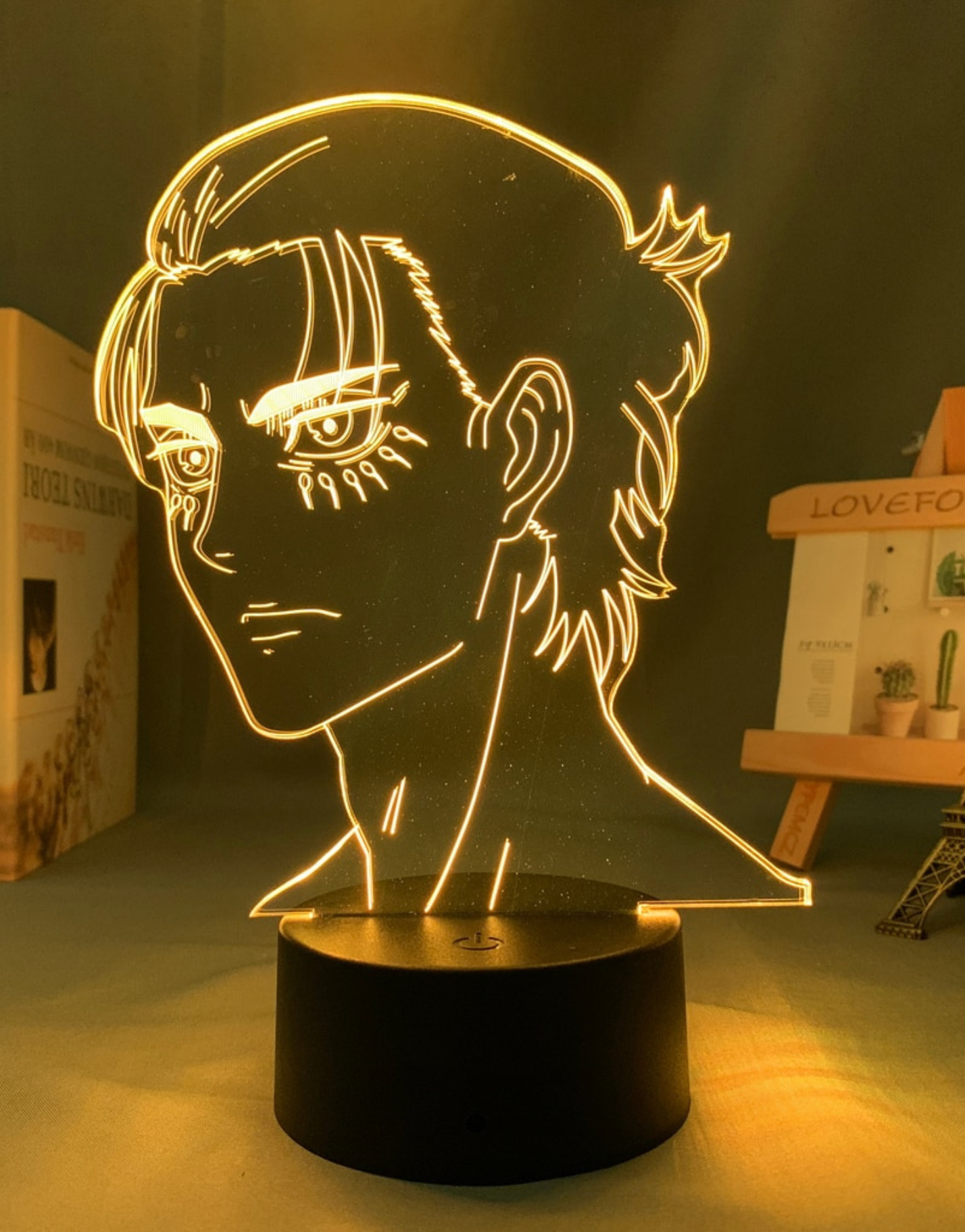 ATTACK ON TITAN Eren 3D LED Lamp