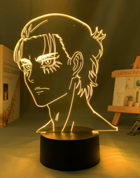 ATTACK ON TITAN Eren 3D LED Lamp