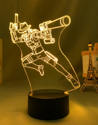 ATTACK ON TITAN Kenny Ackerman 3D LED Lamp