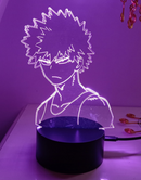 My Hero Academia Katsuki 3D LED lamp