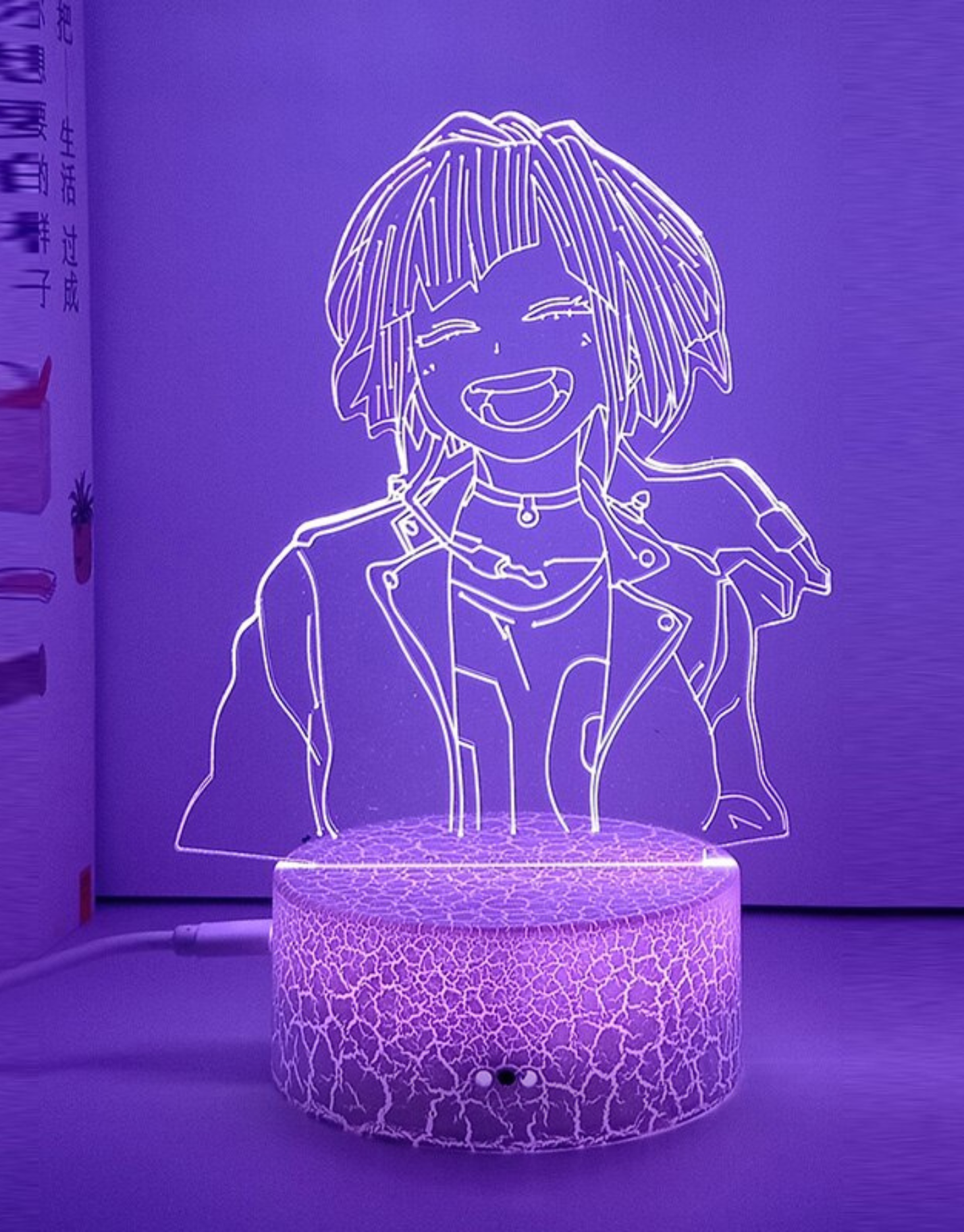 Lampe LED 3D My Hero Academia Jiro